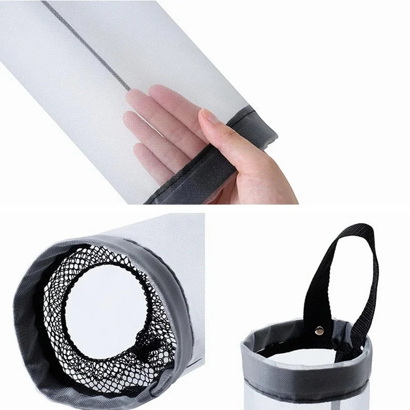 Suporte Organizador de Sacolas Plásticas para Parede – Dispensador Suspenso para Cozinha e Lixo