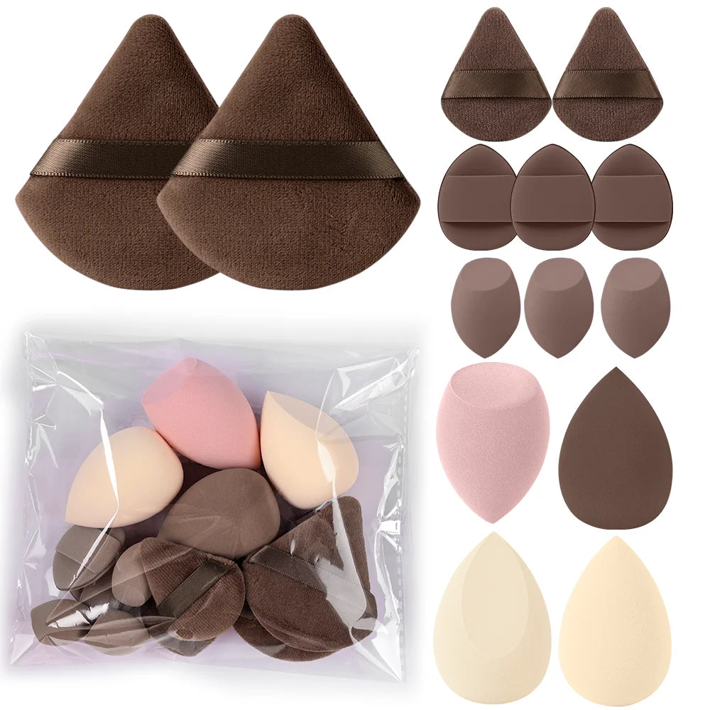 Kit de Pincéis de Maquiagem Profissional – 3 a 20 Peças