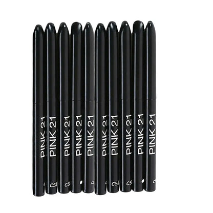 Kit 10 Lápis Delineadores Pretos – Longa Duração