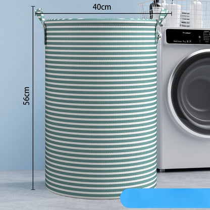 Cesto de Roupa Dobrável Minimalista com Alças – Organizador Multiuso