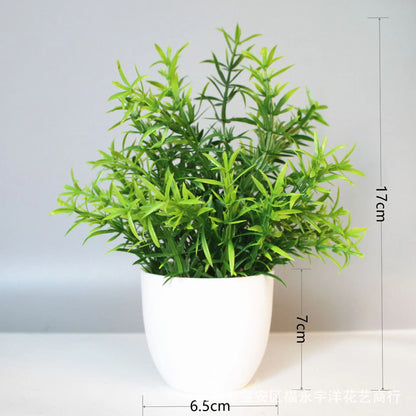 Bonsai Artificial Decorativo em Vaso