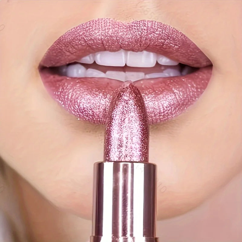 Batom Rose Smoke Powder