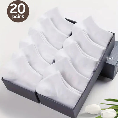 Meias Masculinas Cano Baixo Antiodor – Pacote com 10/20/30/40/50 Pares