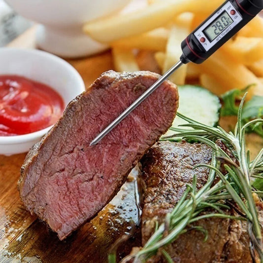 Termômetro Digital para Alimentos com Sonda Inox – Cozinha