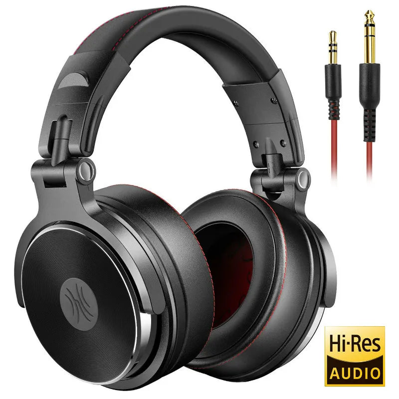 Fones de Ouvido com Fio Oneodio Pro 10/30/50 — Estúdio Profissional, DJ, Microfone
