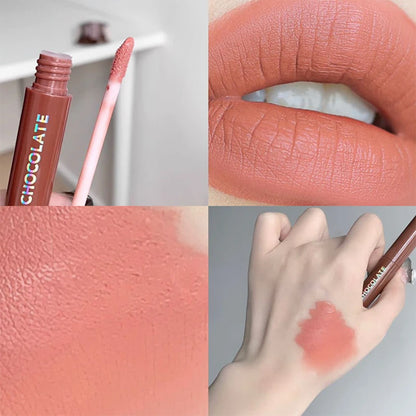 Conjunto 5 Batons Líquidos Chocolate – Efeito Matte Aveludado