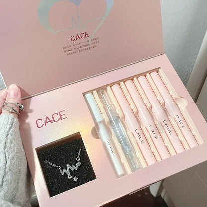 Kit de Maquiagem Labial CACE – 4 Batons Líquidos