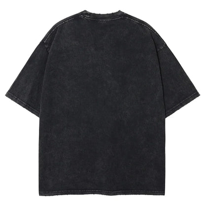 Camiseta Unissex Oversized Estilo Harajuku – Estampa One Piece