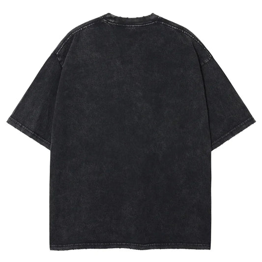 Camiseta Unissex Oversized Estilo Harajuku – Estampa One Piece