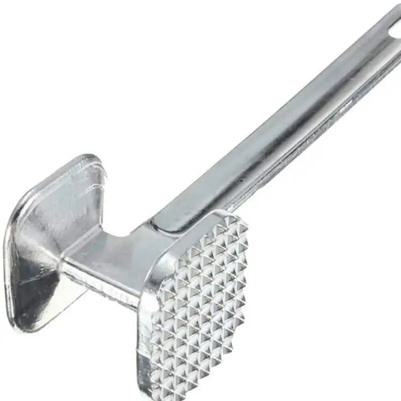Martelo Amaciante de Carne Inox – Ferramenta Manual para Bife, Frango, Porco