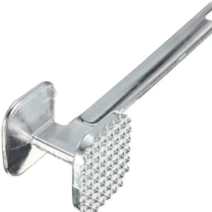 Martelo Amaciante de Carne Inox – Ferramenta Manual para Bife, Frango, Porco