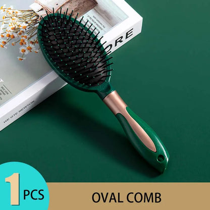 Escova de Cabelo KLINA Massage Air Cushion – Anti-estática, Massageadora