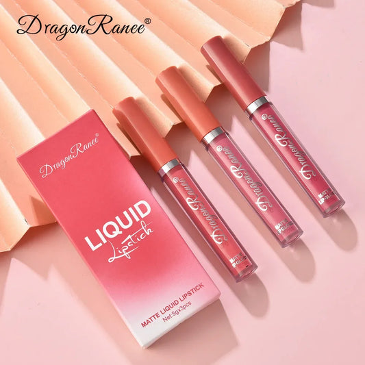 Kit 3 Batons Líquidos Matte Longa Duração