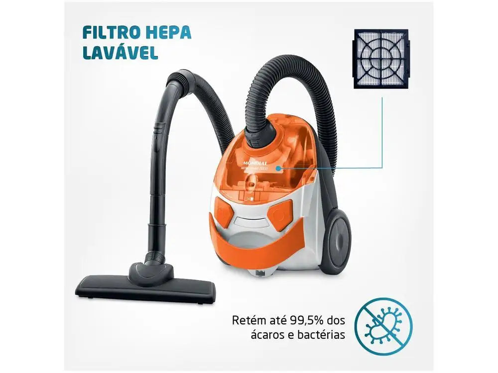 Aspirador de Pó Mondial Hepa AP-15 – 1500W – 220V