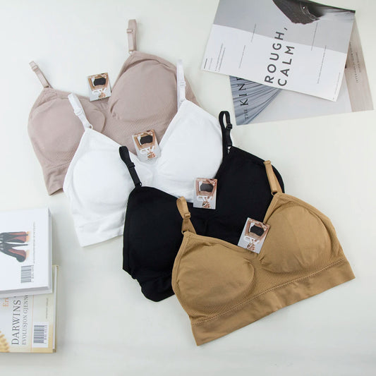 Top Feminino Cropped Lingerie Sexy com Sustentação – Sutiã Estilo Esportivo