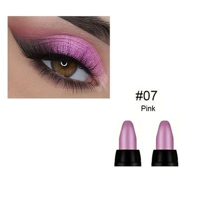 Delineador Colorido Glitter 16 Cores – Efeito Perolado, À Prova d’Água