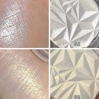 Paleta de Iluminador em Pó Diamond – 2 Cores Brilho Intenso