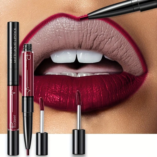 Lápis de Contorno Labial à Prova d’Água – Alta Precisão e Longa Duração