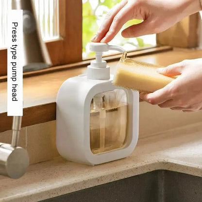Frasco Dispensador Reutilizável de Detergente/Sabonete – 300ml ou 500ml