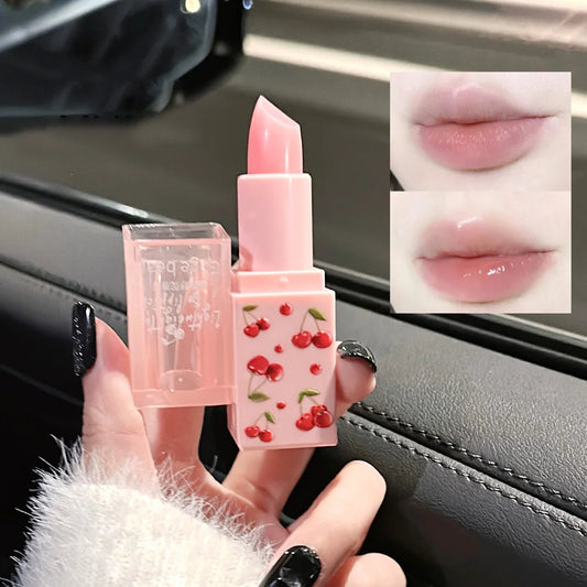Kit de Balm e Óleo Labial Hidratante de Cereja Gege Bear