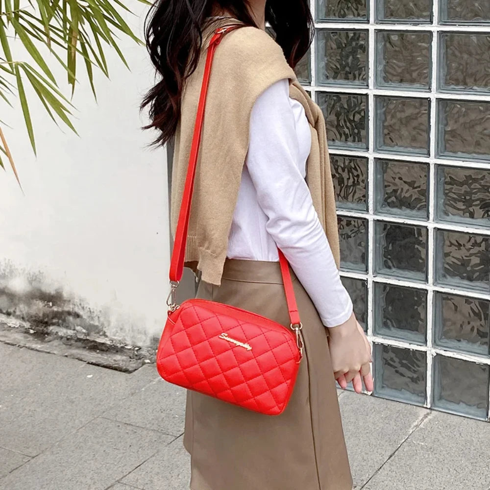 Bolsa Mensageiro Pequena com Tassel