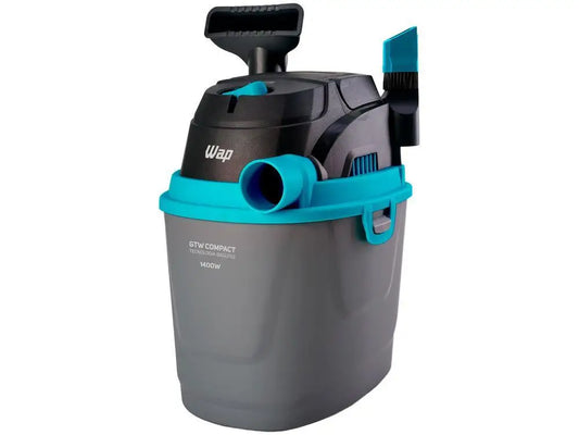 Aspirador de Pó e Água WAP GTW Compact – 1400W | Preto e Azul-Turquesa – 220V