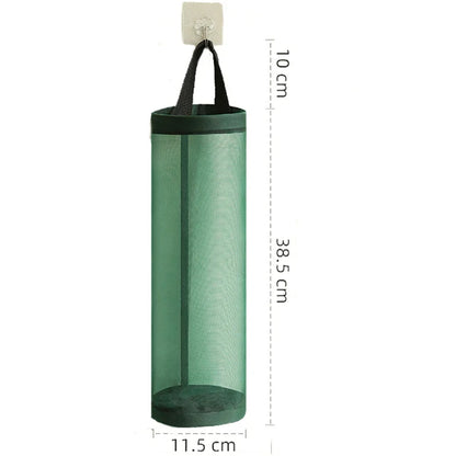 Suporte Organizador de Sacolas Plásticas para Parede – Dispensador Suspenso para Cozinha e Lixo