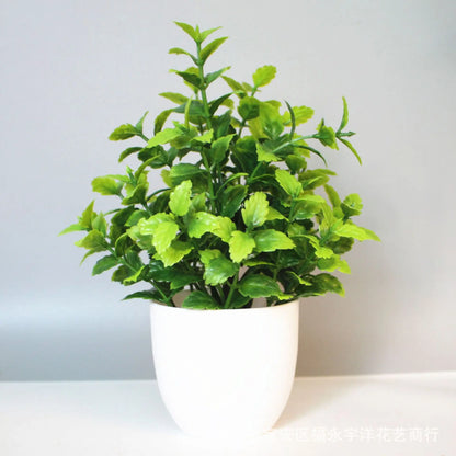 Bonsai Artificial Decorativo em Vaso