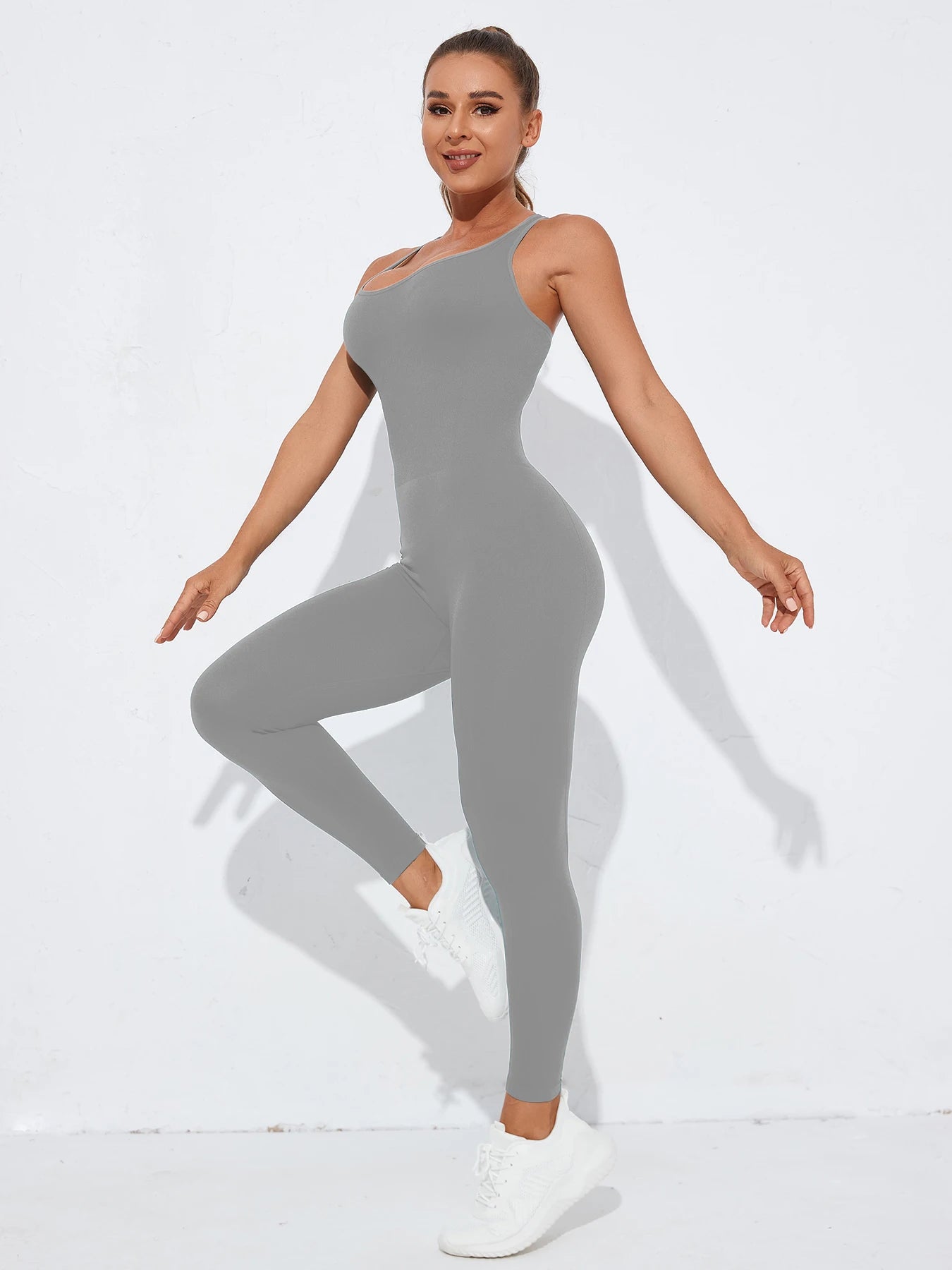 Body Modelador Feminino Sem Costura – Alças Cruzadas, Controle de Abdômen