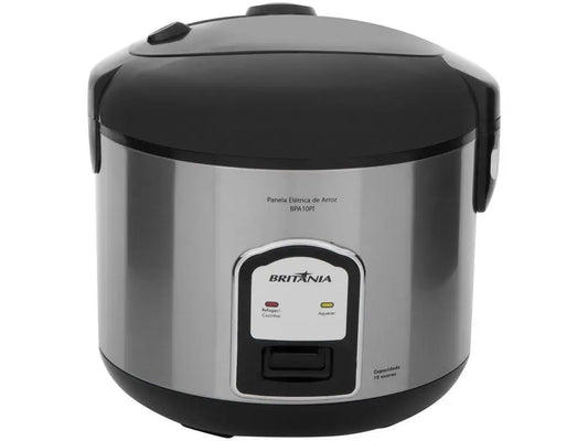 Panela Elétrica de Arroz Britânia BPA10PI 220V — 10 Xícaras