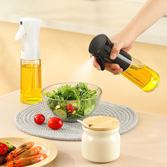 Borrifador de Óleo 200/300/500ml – Frasco Pulverizador para Cozinha