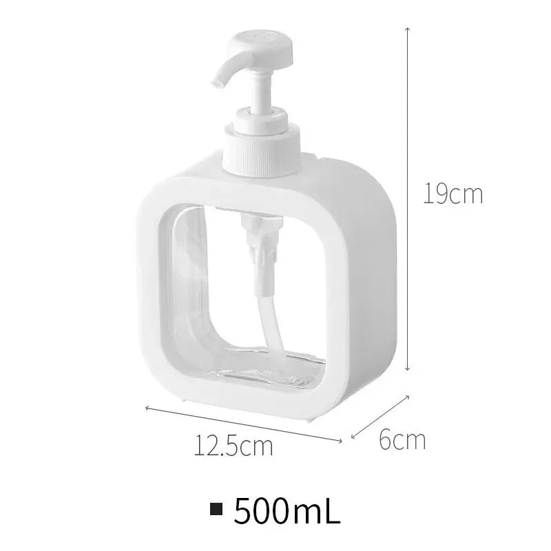 Frasco Dispensador Reutilizável de Detergente/Sabonete – 300ml ou 500ml